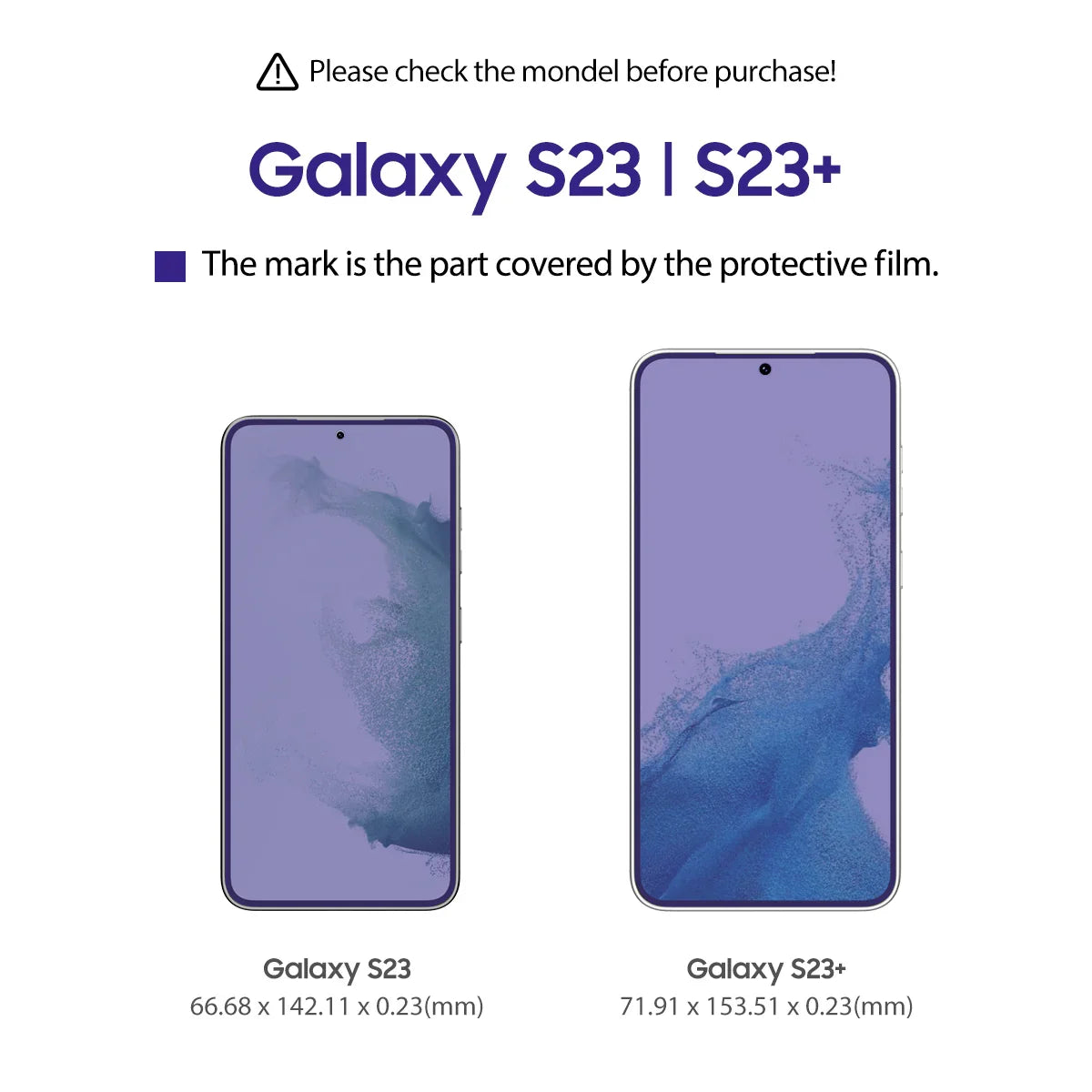 Araree Id Core Glass Screen Protector For Samsung Galaxy S23 Plus - Clear ( 2 Pcs ) - Tashqila Araree Id Core Glass Screen Protector For Samsung Galaxy S23 Plus - Clear ( 2 Pcs ) - Tashqila